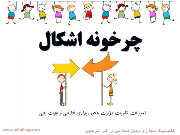 چرخونه اشکال : تقویت مهارت های دیداری فضایی (دانلود فایل)