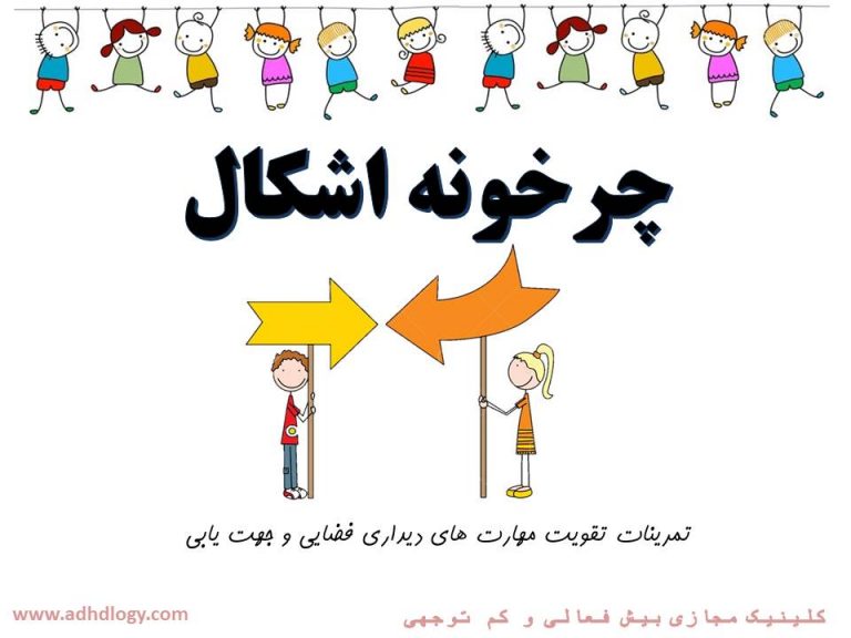چرخونه اشکال : تقویت مهارت های دیداری فضایی (دانلود فایل)